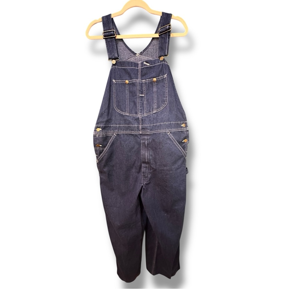 Vintage Roebucks Sears’ Men's Denim Overalls. Size 42W/62H